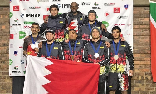 Bahraini athletes welcome  Brave Combat Week 2017