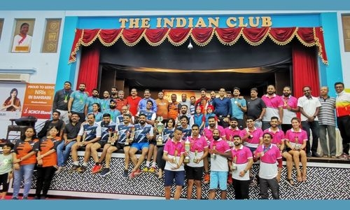 Indian Club organises badminton team championship