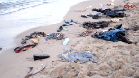 Another drowned toddler washes up on Turkish beach: report
