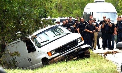 Six family members found dead in missing van Six family members found dead in missing van