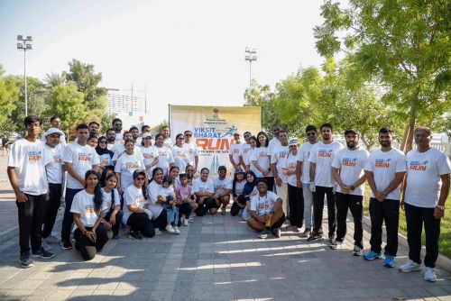 Indian Embassy hosts 'Viksit Bharat Run' and Cleanliness Drive Indian Embassy hosts 'Viksit Bharat Run' and Cleanliness Drive