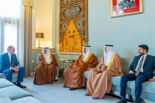 HRH the Crown Prince and Prime Minister receives the Ambassador of the Italian Republic to the Kingdom of Bahrain
