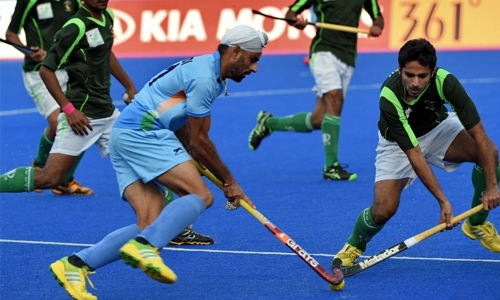 Never mind the cricket! India beat Pakistan ...in field hockey
