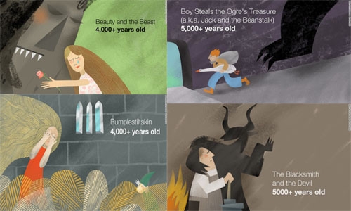 Some fairy tales go back thousands of years