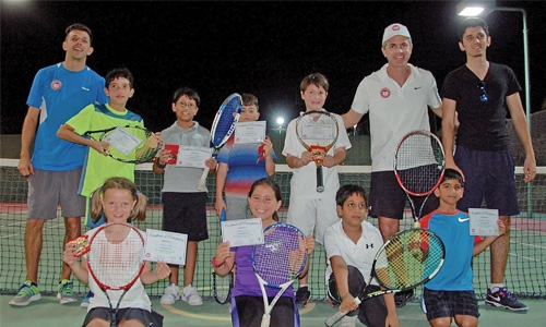 Tennis preliminary rounds completed