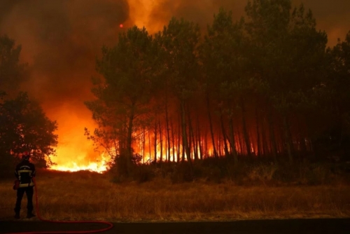 Deadly wildfires force thousands from homes in Europe Deadly wildfires force thousands from homes in Europe