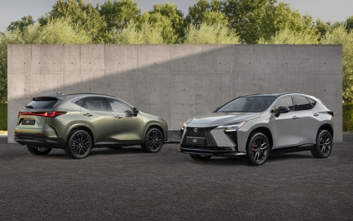 Lexus NX gets a sharper look and more electric power