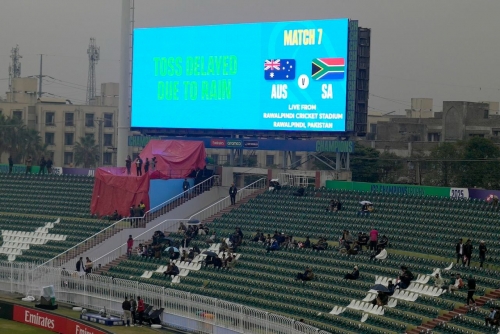 Rain washes out Australia-South Africa Champions Trophy match Rain washes out Australia-South Africa Champions Trophy match