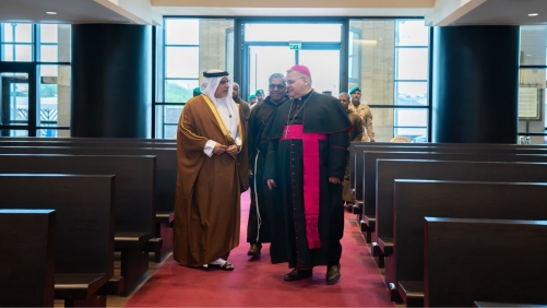 HRH Crown Prince Meets Christian Leaders, Reaffirms Commitment to Unity and Safety HRH Crown Prince Meets Christian Leaders, Reaffirms Commitment to Unity and Safety