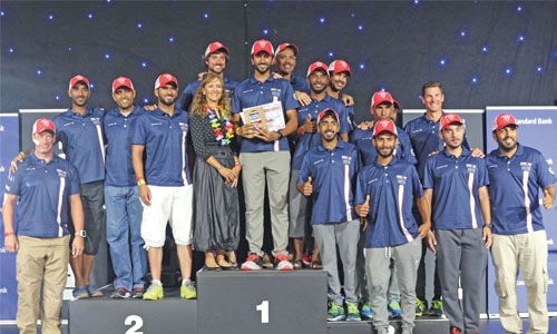 Bahrain team honoured in S. Africa Bahrain team honoured in S. Africa