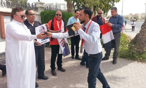 Egyptians in Bahrain vote in 2018 presidential election Egyptians in Bahrain vote in 2018 presidential election