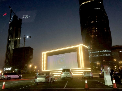 First drive-in cinema officially inaugurated