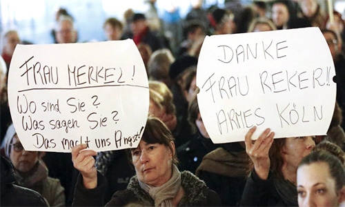 'We want our safety back', say hundreds of women at Cologne protest 'We want our safety back', say hundreds of women at Cologne protest