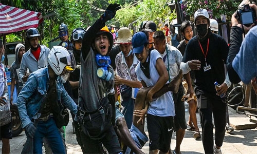 Myanmar forces kill nine as Indonesia calls for end to violence