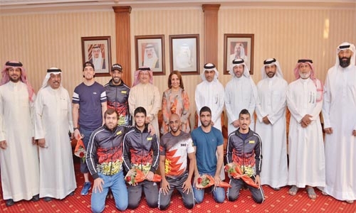 Warm welcome for KHK MMA team 