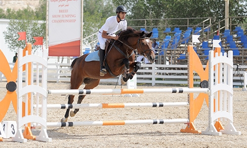 Winners of showjumping tournament honoured Winners of showjumping tournament honoured
