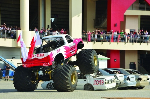 Stunt shows headline WEC off track events