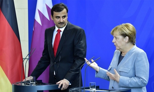 Merkel urges quiet diplomacy to resolve Qatar crisis