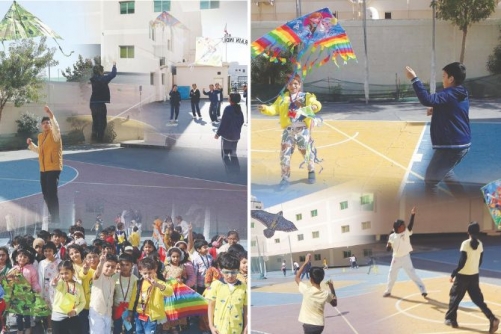 Kites of Hope and Knowledge: BIS Celebrates Basant Panchami