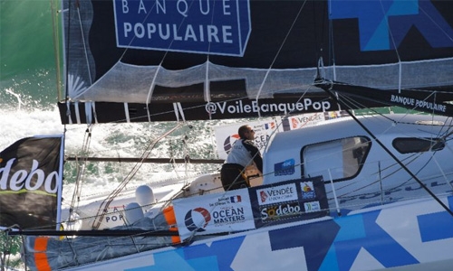 Le Cleac'h holds Vendee lead as sailors round Cape Horn