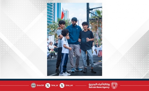 His Highness Shaikh Nasser bin Hamad Al Khalifa Follows Sons' Participation in Spartan Sports Festival His Highness Shaikh Nasser bin Hamad Al Khalifa Follows Sons' Participation in Spartan Sports Festival