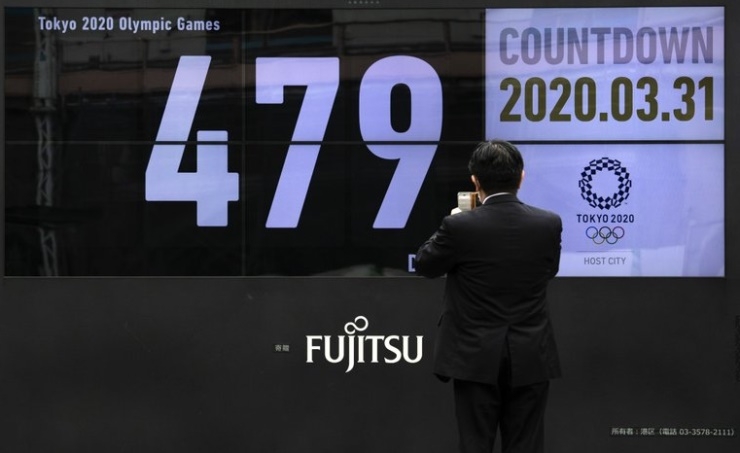 The countdown clock is clicking again for the Tokyo Olympics