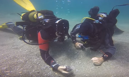 Israel divers find ancient marine cargo in Mediterranean