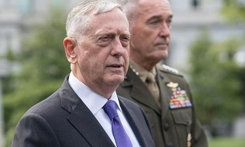 Fighter jets, drones on table as Mattis visits key ally India