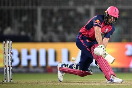Buttler ton powers Rajasthan to record IPL chase of 224