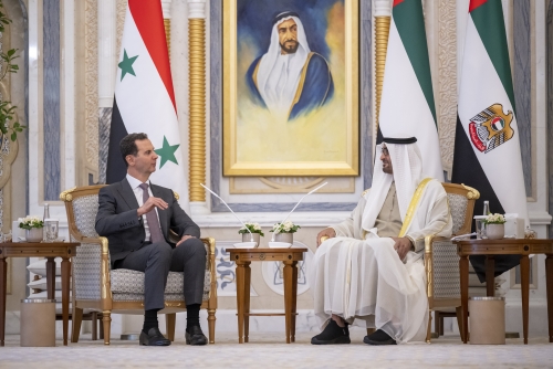Syrian President in UAE for second post-quake Gulf visit 