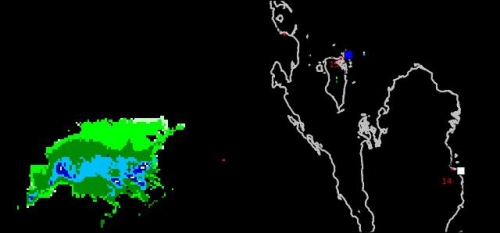 Rain Clouds Move Toward Bahrain, Scattered Showers Expected in Southern Areas