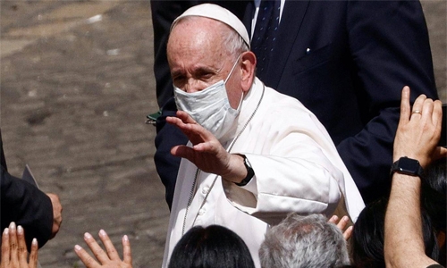 Pope Francis urges people to get vaccinated 'as act of love'