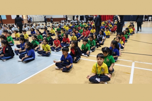 NMS Hosts Yoga Sessions NMS Hosts Yoga Sessions