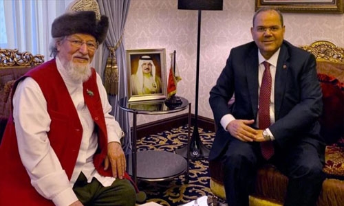 Bahrain’s envoy meets Russia’s Grand Mufti 