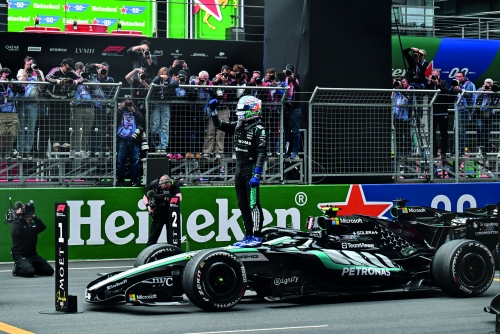 Emotional Antonelli wins maiden grand prix with Mercedes 1-2 in China Emotional Antonelli wins maiden grand prix with Mercedes 1-2 in China