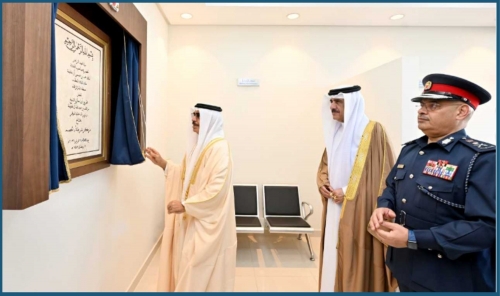 Interior Minister Opens New Umm Al Hassam Police Station