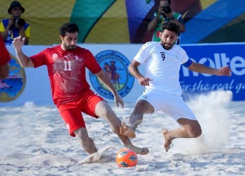 Bahrain triumph in Asian beach soccer opener