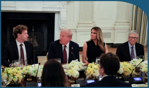 Trump Hosts Top Tech CEOs at White House Dinner, Elon Musk Not Invited Trump Hosts Top Tech CEOs at White House Dinner, Elon Musk Not Invited
