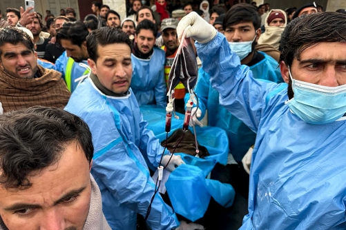 Pakistan Taliban blast kills five police protecting polio teams