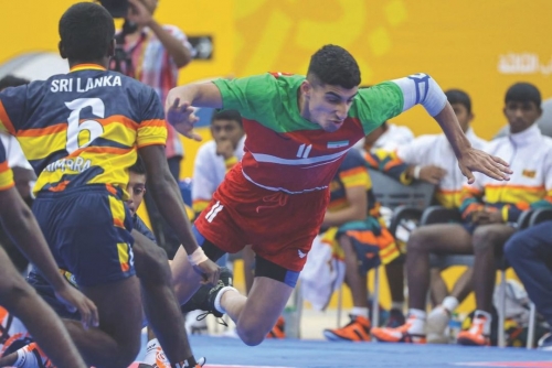 India dominate kabaddi as Iran sets record margin India dominate kabaddi as Iran sets record margin