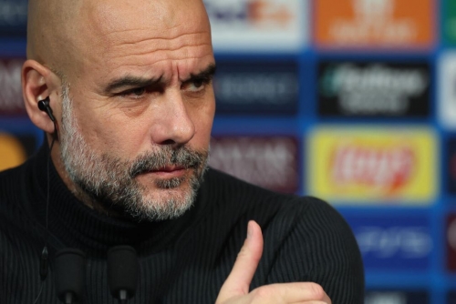 Guardiola seeks to take pressure off Man City before PSG Champions Guardiola seeks to take pressure off Man City before PSG Champions