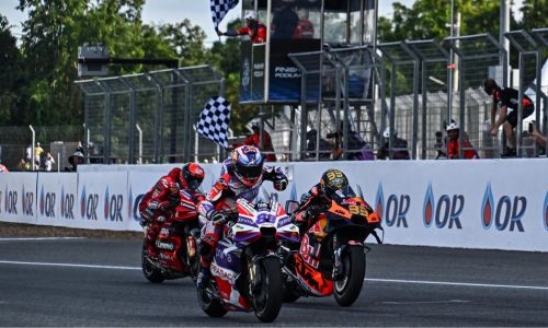 Martin wins Thai MotoGP thriller with Bagnaia promoted to second Martin wins Thai MotoGP thriller with Bagnaia promoted to second