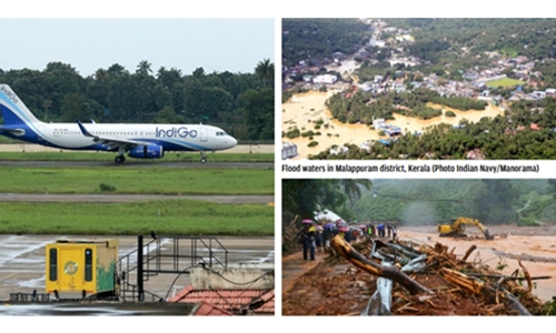 Rain eases, airport reopens, rescue begins 