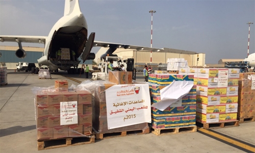 Bahrain’s urgent relief aid shipment for Afghans arrives in Kabul