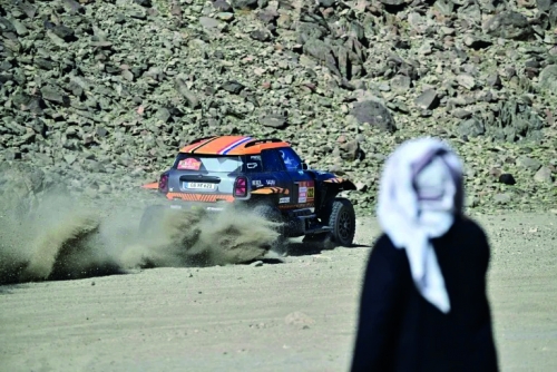‘An enormous triumph,” amputee Baumel wins Dakar Rally first stage