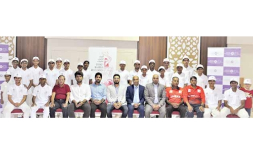 Bahrain U16 cricket team to tour Oman