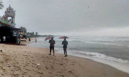 Tropical cyclone headed for India after causing damage in Sri Lanka