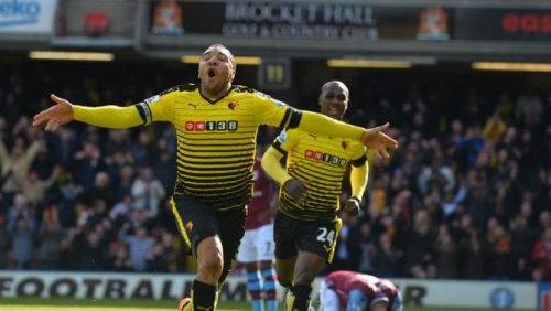 Deeney-inspired Watford down 10-man Villa Deeney-inspired Watford down 10-man Villa