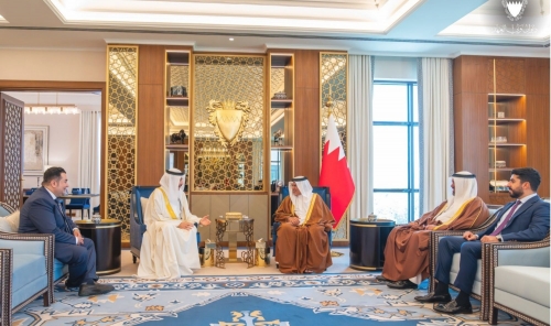 HRH Crown Prince Praises Labour Minister for Outstanding Contributions HRH Crown Prince Praises Labour Minister for Outstanding Contributions