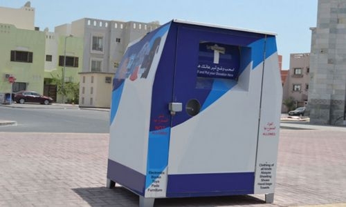 Clothes donation bins pose safety risk on Bahrain roads